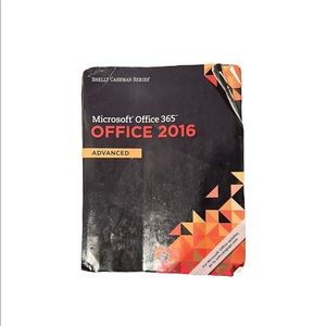 Microsoft Office 365:Office 2016 Advanced Textbook